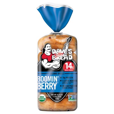 Dave's Killer Bread Organic Boomin Berry Bagels - 16.75oz/5ct
