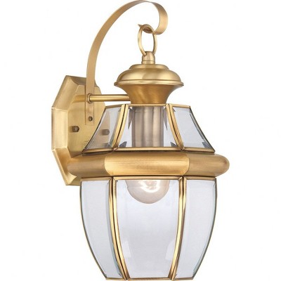 Quoizel Lighting Newbury 1 - Light Sconce in  Polished Brass