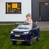 Licensed Land Rover Electric Car for Kids, 12V Battery Powered Kids Ride on Car with Parent Remote Control, MP3 Player for Kids 3-8 - 2 of 4