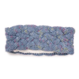 MUK LUKS Women's Braided Icelandic Yarn w/ Space Dye Headband - 1 of 2