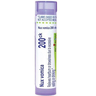 Nux Vomica 200CK by Boiron Homeopathic Single Medicine For Digestive  -  80 Pellet
