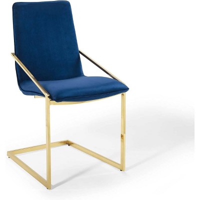 Modway Pitch Performance Velvet Dining Armchair