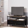 Whizmax Dresser TV Stand, Entertainment Center with Fabric Drawers, Media Console Table with Open Shelves for TV up to 50 inch for Bedroom,Living Room - 3 of 4