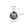 Unique Bargains DIY Craft Jewelry Making Necklace Crystal Birthstone Pendant 20 Pcs - 2 of 4