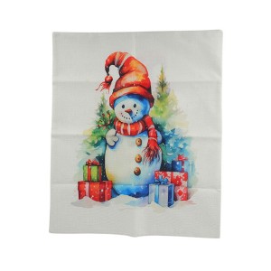 Unique Bargains Dining Chair Slipcovers Linen Pink 22.83"x19.29" 1 Pc - 1 of 4