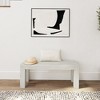 Plank+Beam Modern Dining Bench, Solid Wood Bench for Dining Table, 49" - 4 of 4