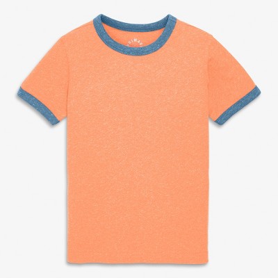 Primary Kids Heathered Ringer Tee