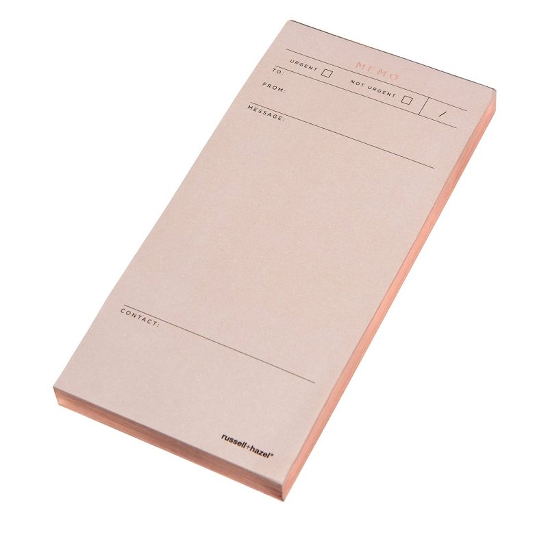 Essential Composition Notepad Set Blush - russell+hazel, 4 of 9