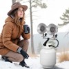 VEVOR Propane Tank Top Heater, 30000 BTU Rapid Heating 180-Degree Infrared Radiant Tank Top Gas Heater, 3 Heat Settings,  Silver - 2 of 4