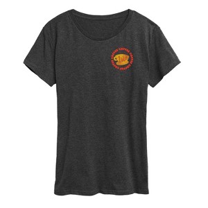 Women's - Gilmore Girls - Luke's Coffee Circle Short Sleeve Graphic T-Shirt - 1 of 4