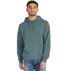 Hanes Men's Garment Dyed Fleece Hoodie - 1 of 4