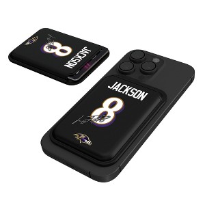 NFL Baltimore Ravens Players Game Tactic Black Magnetic Credit Card Wallet - 1 of 3
