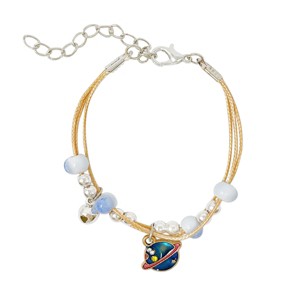 Wrapables Friendship Beaded Enamel Charm Bracelet - 1 of 4