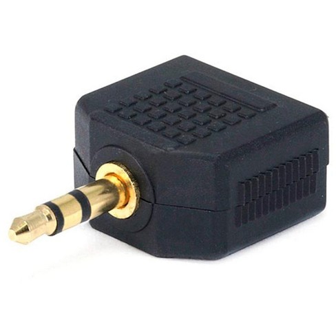 Monoprice 3.5mm Trs Stereo Plug To 2x 3.5mm Trs Stereo Jack