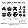 Centr by Chris Hemsworth 300lb Olympic Weight Set with Bar and 3-month Centr Membership - image 2 of 4