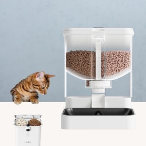 PiFi All-in-One Smart Pet Feeder AI-Powered Dog Feeder - Indoor & Outdoor Use - Dual 1080p HD Cameras - Two-Way Audio - 1 of 4