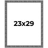 PosterPalooza | Distressed Black Picture Frame - UV Acrylic, Foam Board Backing, Hanging Hardware - 2 of 4