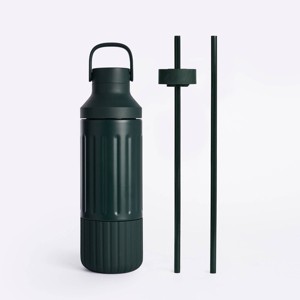Beast Health Dual Cap Stainless Steel Hydration Bottle 25oz - 1 of 4