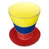Foam Party Hats Venezuela Wide Top Hat - 4 of 4