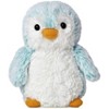 Aurora Pompom Mini Penguin Plush Set of 4: Pink, Blue, Violet & Grey, 6″, Ages 3 and Up - 2 of 4