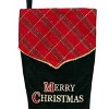 Northlight 19" Green and Red 'Merry Christmas' Christmas Stocking - 2 of 3