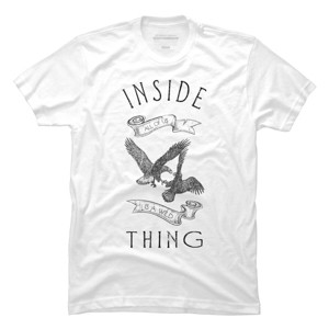 Men's Design By Humans Inside All Of Us Is A Wild Thing By magdadesign T-Shirt - 1 of 4
