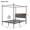 Canopy Bed Frame - 2 of 4
