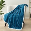 PAVILIA Soft Fleece Blanket Throw for Couch, Lightweight Plush Warm Blankets for Bed Sofa with Jacquard Pattern - 2 of 4