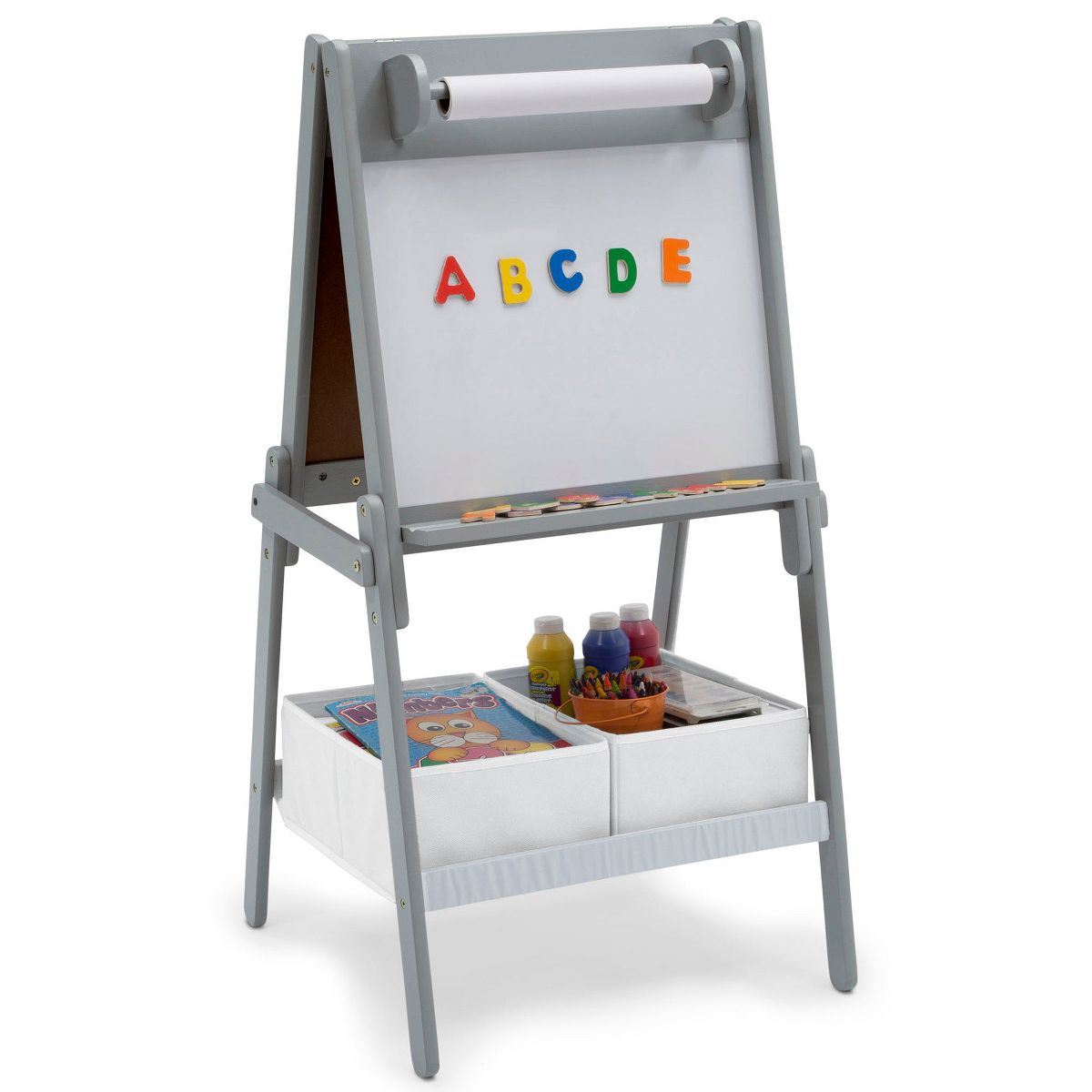 Delta Children Chelsea Kids Double-Sided Storage Easel