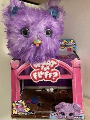 What the Fluff, Pupper-Fluff, Surprise Reveal Interactive Toy Pet with over  100 Sounds and Reactions, Kids Toys for Girls Ages 5 and up