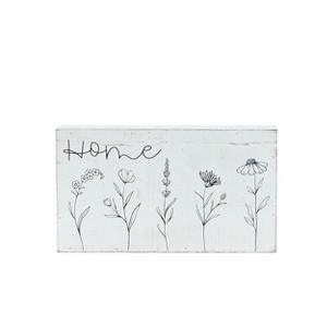 VIP Wood 7 in. White Home Sign - 1 of 4