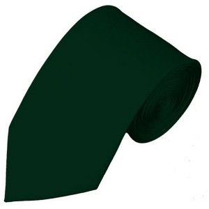 Men's Solid Color Slim 2.75 Inch Wide And 58 Inch Long Neckties - 1 of 4