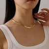 Dainty Gold Chain Necklace For Women - 18K Gold Plated Coin Disc Choker With Beaded & Paper Clip Layered Chain, Everyday Jewelry Gift - 3 of 4