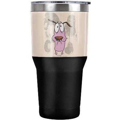 Courage Monsters Steel Tumbler 30oz Coffee Travel Mug