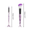 Unique Bargains Mermaid Makeup Brush Set 10 Pcs - 2 of 4