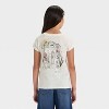 Girls' The Nightmare Before Christmas Short Sleeve Graphic T-Shirt - Off-White - 3 of 4