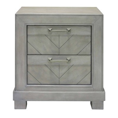 target gray nightstand