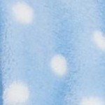 light blue with polka dots