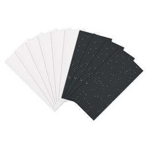 10ct Halloween Tissue Paper White and Onyx Gemstone - 1 of 3