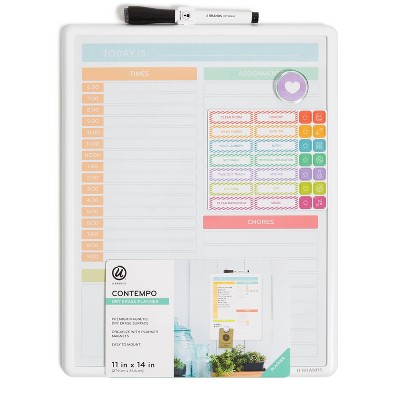 U Brands 11"x14" Contempo Planning Chart