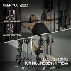 ER KANG Smith Machine, 2200lbs Squat Rack with LAT-Pull Down System & Cable Crossover Machine, Training Equipment with Leg Hold-Down Attachment - 3 of 4
