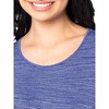 Fruit of the Loom Women's and Plus Breathable Short Sleeve Sleepshirt - 4 of 4