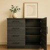 Bella Depot 47.2''W Gentleman's Chest Solid Wood Sideboard Buffet Cabinet - 2 of 4