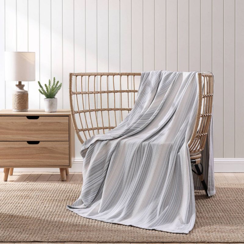 Sandy Shore Striped Bed Blanket - Tommy Bahama, 6 of 14