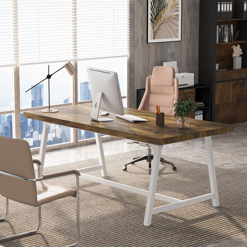 Tribesigns 70.87" Executive Office Desk, 5 of 10