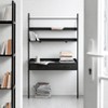 MH London Champier 42.5" Solid Wood and Metal Base Ladder Desk - 3 of 4