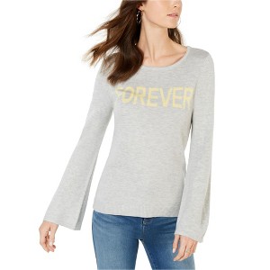 I.N.C International Concepts Womens Forever Knit Sweater, Grey, Small - 1 of 1