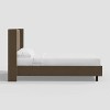 Austin Wingback Platform Bed in Luxe Velvet - Threshold™ - 3 of 4