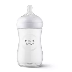 Philips Avent Natural Baby Bottle with Natural Response Nipple - Clear - 9oz