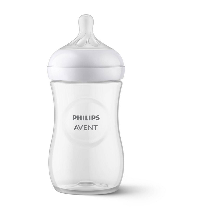 Philips Avent Natural Baby Bottle with Natural Response Nipple - Clear - 9oz, 1 of 40